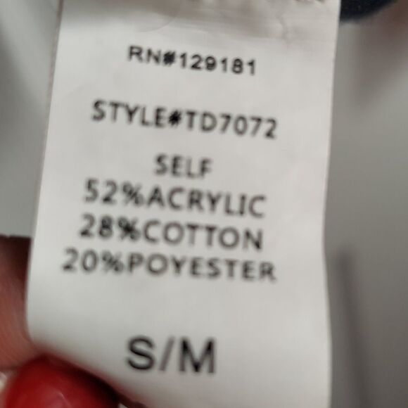 Mebon By Machine Jeans Black Chunky Turtleneck S/M - Picture 5 of 7